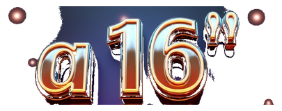 a 16 logo